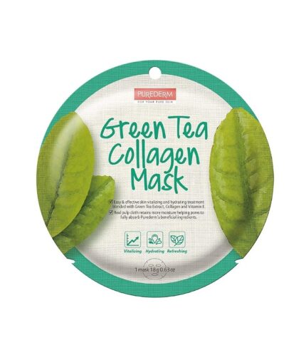 ماسک ورقی صورت چای سبز پیوردرم